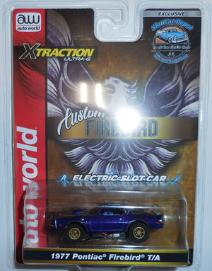 Auto World Exclusive Flamethrower 1977 Pontiac Firebird HO Slot Car For AFX