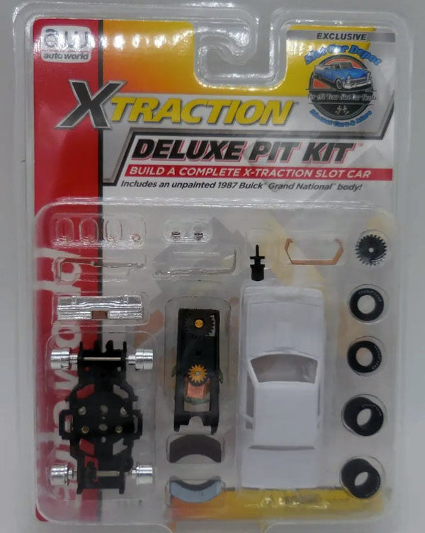 Auto World '87 Buick Grand National Exclusive Xtraction Pit Kit HO Slot Car Pitkit