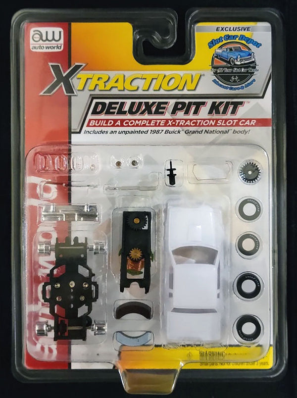 Auto World '87 Buick Grand National Exclusive Xtraction Pit Kit HO Slot Car Pitkit
