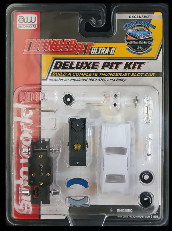 Auto World 1969 AMC AMX Exclusive Thunderjet Pit Kit HO Slot Car Pitkit
