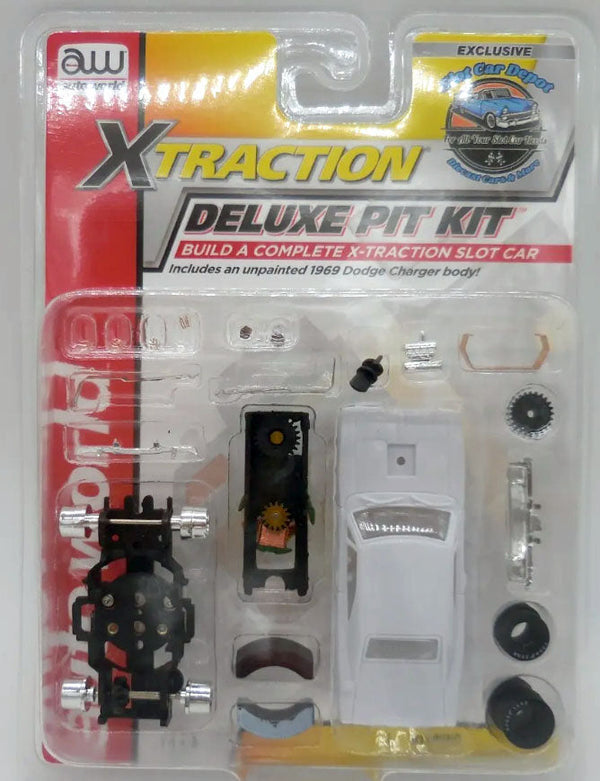 Auto World 1969 Dodge Charger Exclusive Xtraction Pit Kit HO Slot Car Pitkit