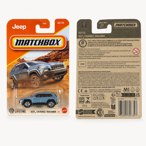 Matchbox Jeep Cherokee Trailhawk | Matchbox Series 45/125