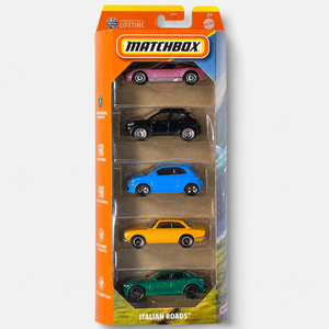 Matchbox Italian Roads 5 Pack Die-Cast Set
