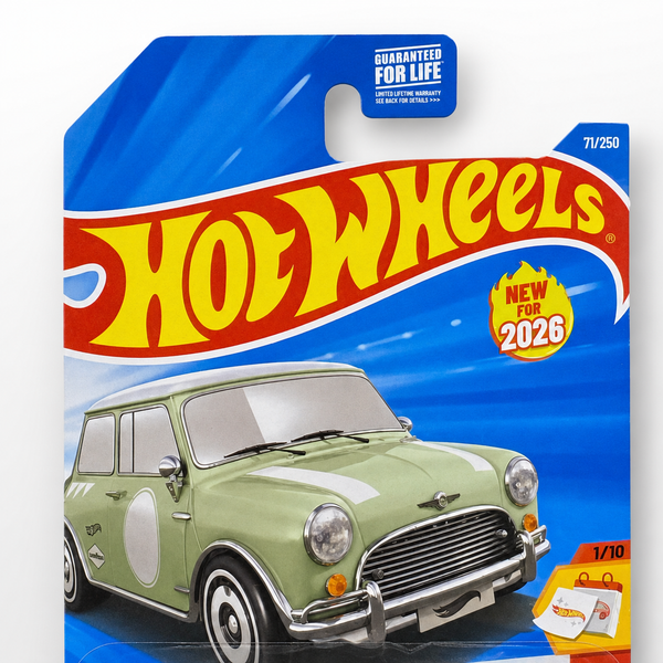 Hot Wheels Austin Mini Cooper S | Then and Now Series 1/10