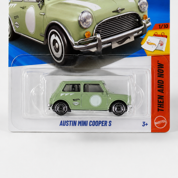 Hot Wheels Austin Mini Cooper S | Then and Now Series 1/10