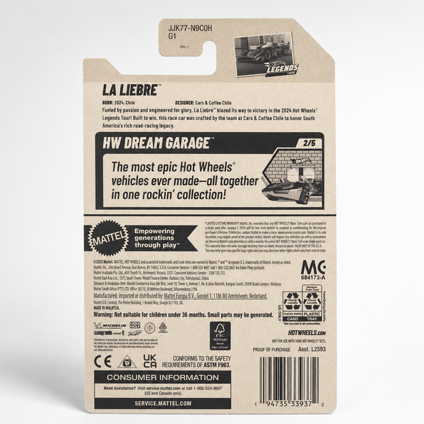 Hot Wheels La Liebre | Dream Garage Series 2/5