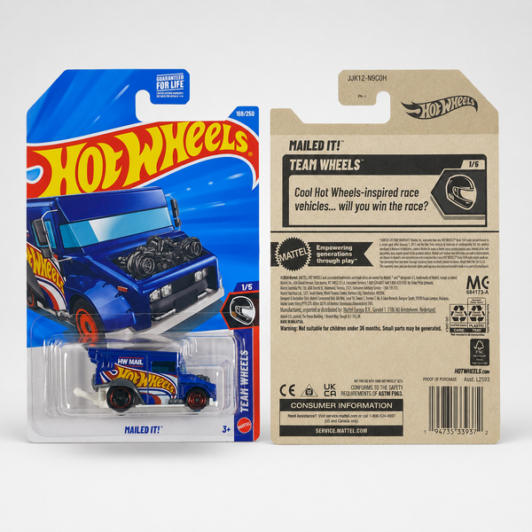Hot Wheels Mailed It | Team Wheels Series 1/5