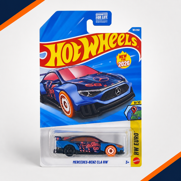 Hot Wheels Mercedes-Benz CLA HW | Euro Series 9/10