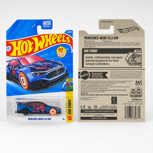 Hot Wheels Mercedes-Benz CLA HW | Euro Series 9/10