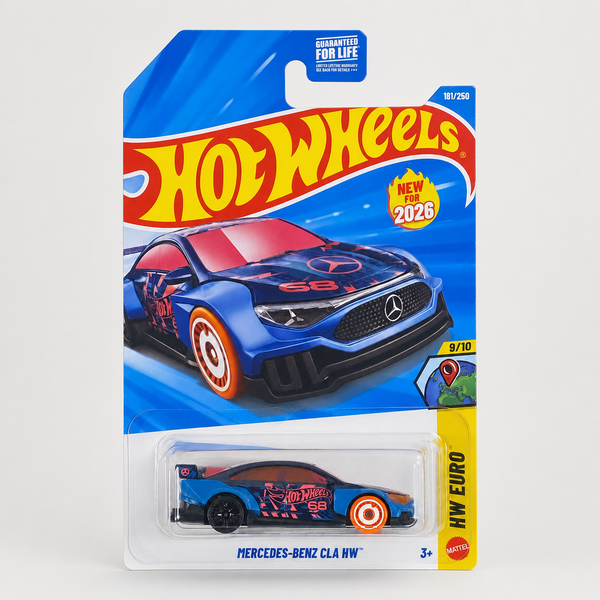 Hot Wheels Mercedes-Benz CLA HW | Euro Series 9/10