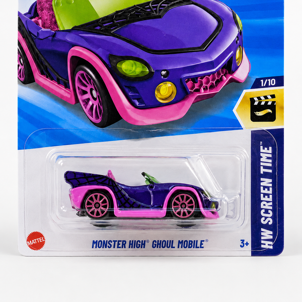 Hot Wheels Monster High Ghoul Mobile | Screen Time Series 1/10