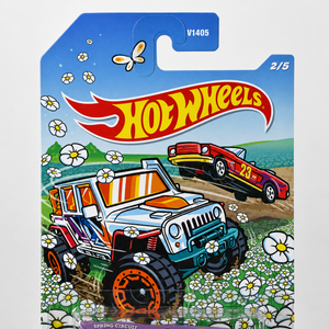 Hot Wheels ’69 Camaro Spring Circuit 2/5 Purple Die-Cast Car V1405