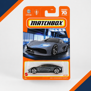Matchbox 2021 Koenigsegg Gemera - Matchbox 70 Years Series 45/100 - Echo Six Hobbies