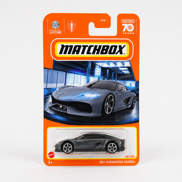 Matchbox 2021 Koenigsegg Gemera - Matchbox 70 Years Series 45/100 - Echo Six Hobbies