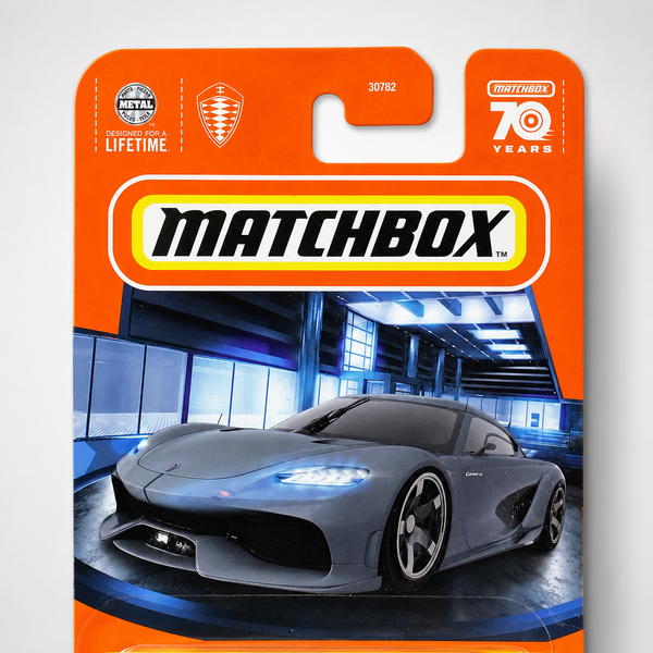 Matchbox 2021 Koenigsegg Gemera - Matchbox 70 Years Series 45/100 - Echo Six Hobbies
