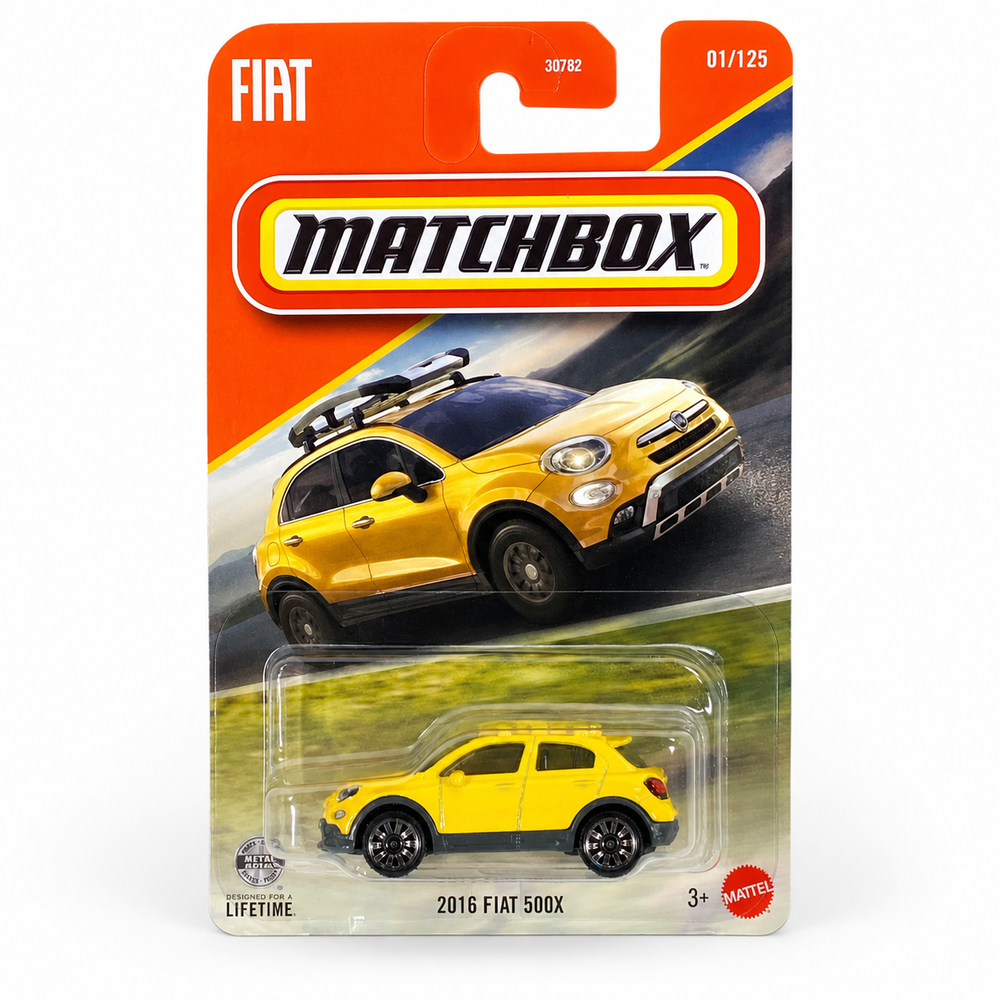 Matchbox 2016 Fiat 500X | 2026 Matchbox Series 01/125