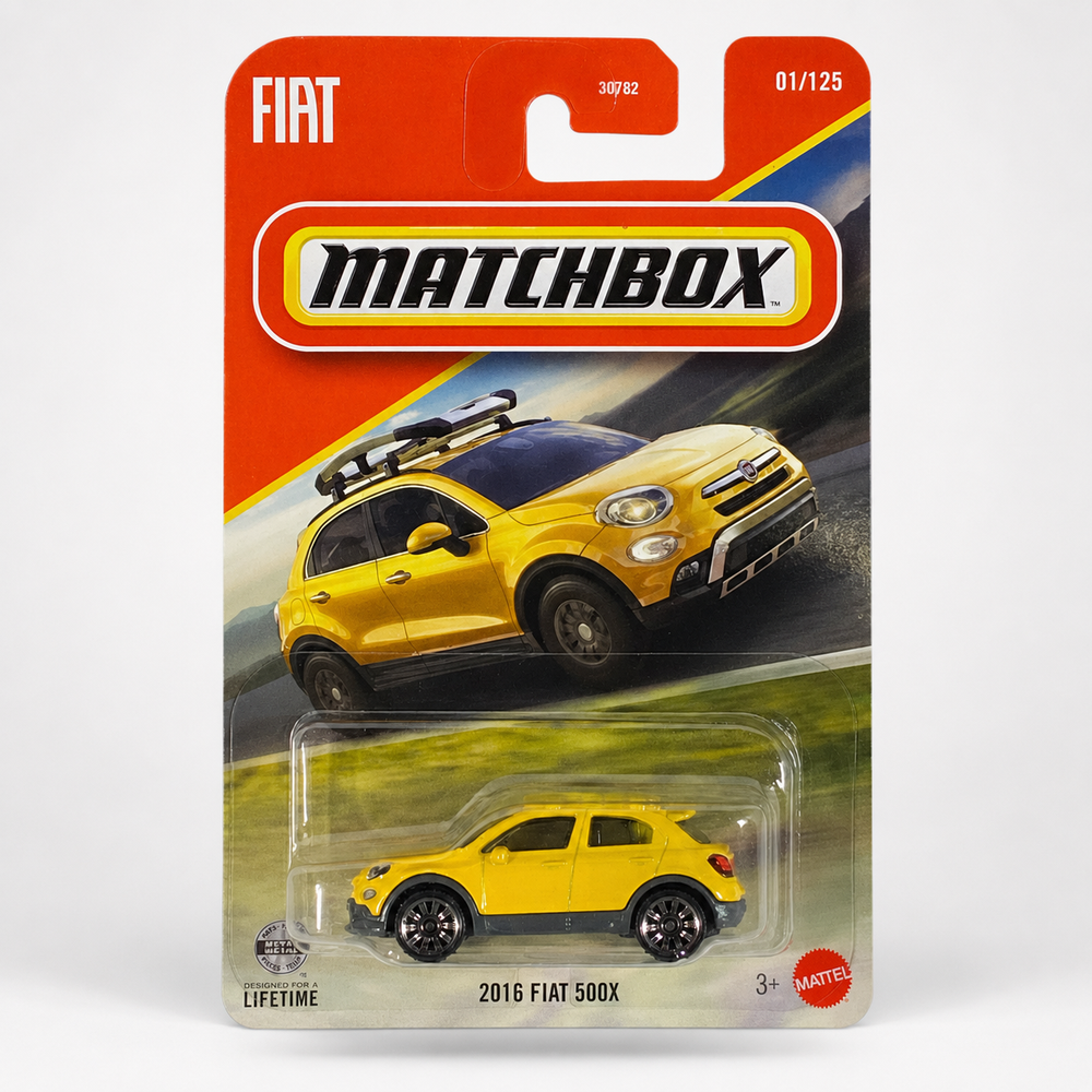 Matchbox 2016 Fiat 500X | 2026 Matchbox Series 01/125