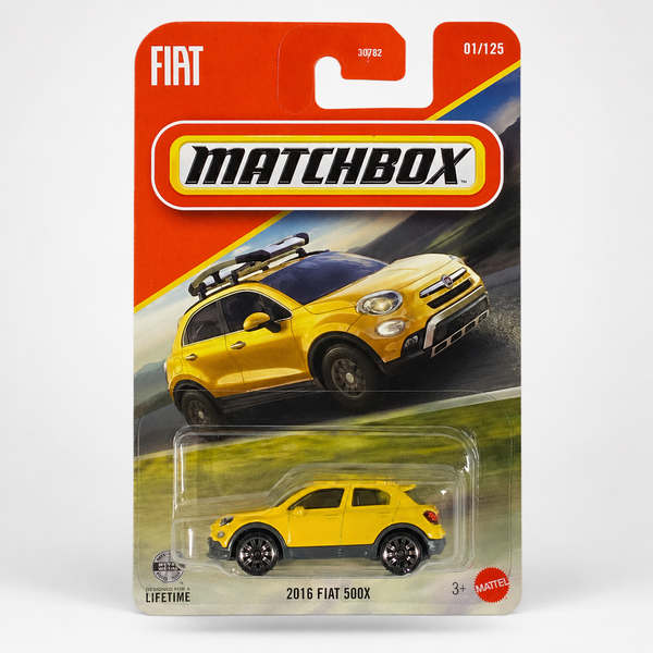 Matchbox 2016 Fiat 500X | 2026 Matchbox Series 01/125