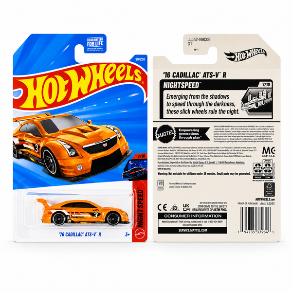 Hot Wheels ’16 Cadillac ATS-V R | Nightspeed Series 7/10