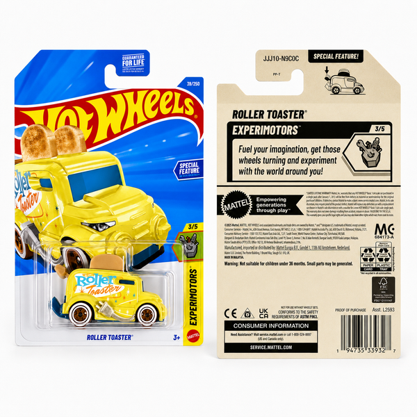 Hot Wheels Roller Toaster | Experimotors Series 3/5