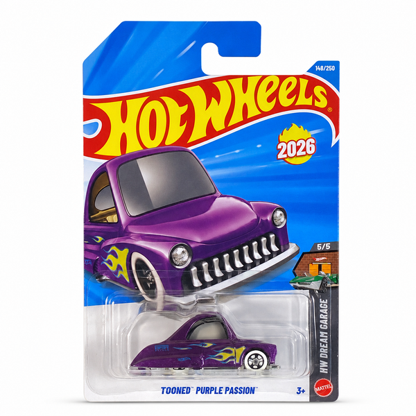 Hot Wheels Tooned Purple Passion | Dream Garage Series 5/5