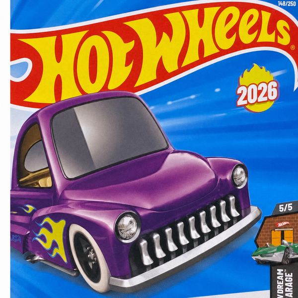 Hot Wheels Tooned Purple Passion | Dream Garage Series 5/5