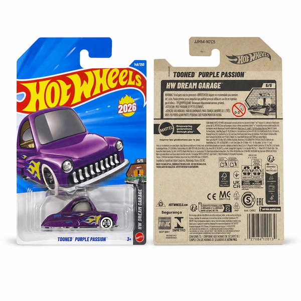 Hot Wheels Tooned Purple Passion | Dream Garage Series 5/5