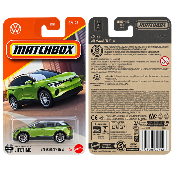 Matchbox Volkswagen ID. 4 | Matchbox Series 92/125