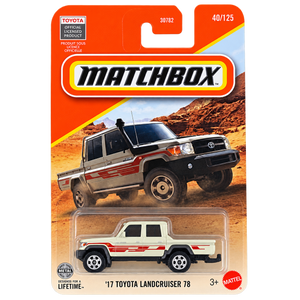 Matchbox '17 Toyota Landcruiser 78 | 2026 Matchbox Series 40/125