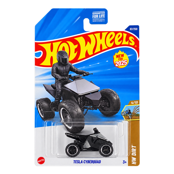 Hot Wheels Tesla Cyberquad | Dirt Series 4/10