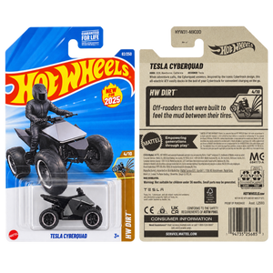 Hot Wheels Tesla Cyberquad | Dirt Series 4/10