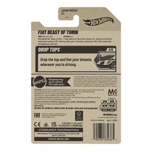 Hot Wheels Fiat Beast of Turin | Drop Tops Series 5/5
