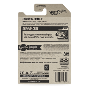 Hot Wheels EggShelleRacer | Drag Racers Series 4/10