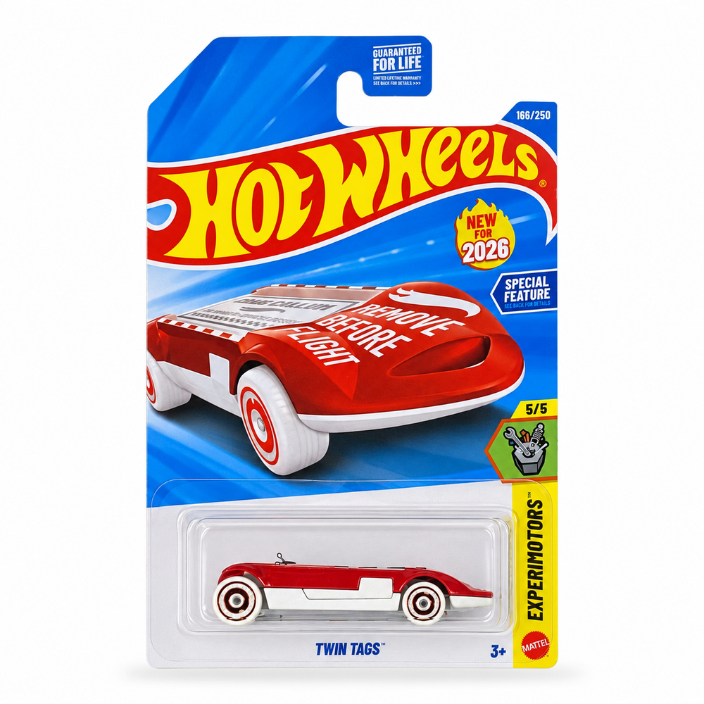 Hot Wheels Twin Tags | Experimotors Series 5/5
