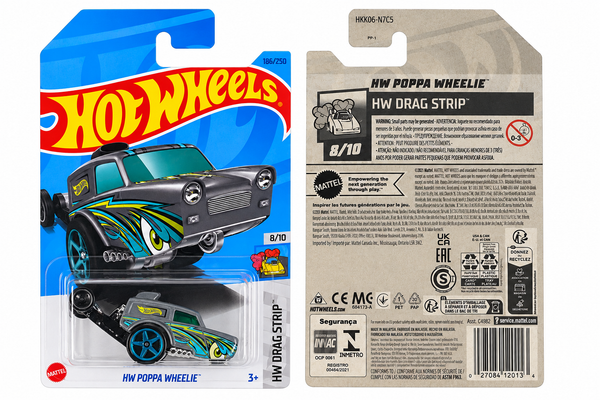 Hot Wheels Poppa Wheelie | Drag Strip Series 8/10