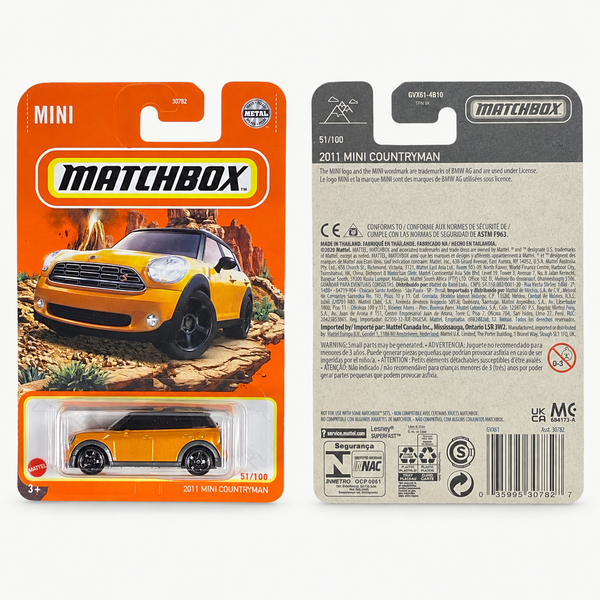 Matchbox 2011 Mini Countryman | Matchbox Series 51/100
