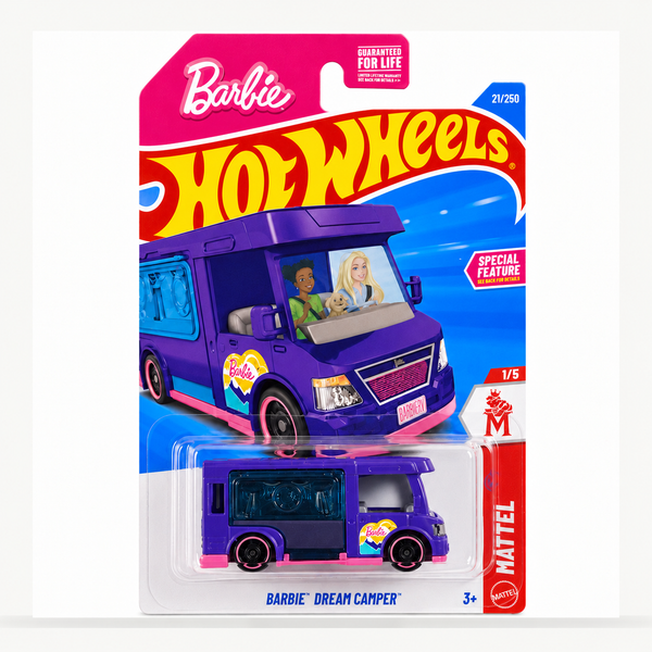 Hot Wheels Barbie Dream Camper | Mattel Series 1/5
