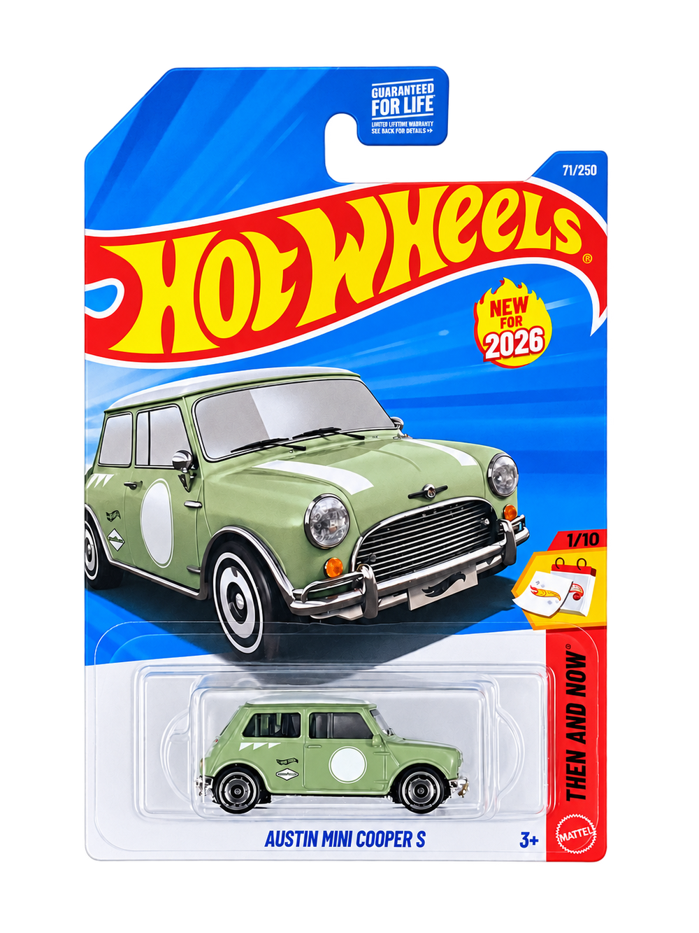 Hot Wheels Austin Mini Cooper S | Then and Now Series 1/10