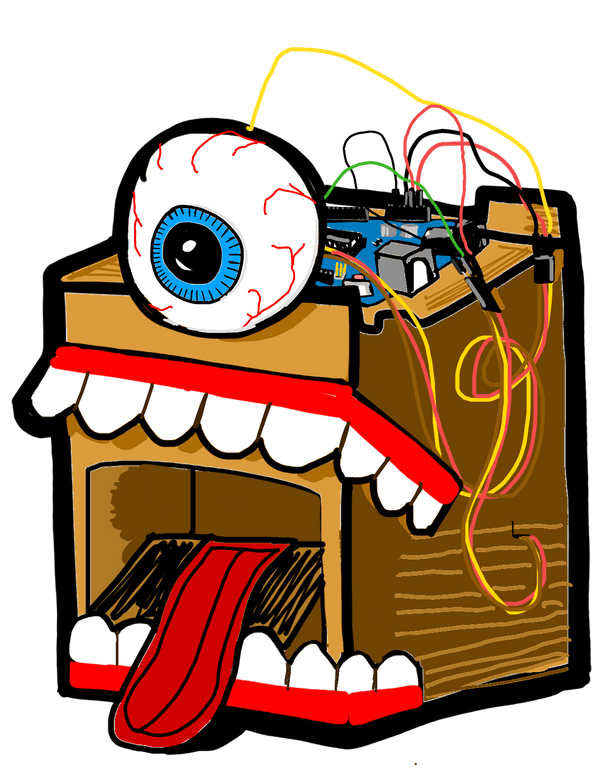 Maker Shed The Chomper Bot - A Make: Magic Kit