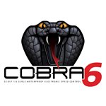 Castle Creations - Cobra 6, 33.6V, 8A Peal BEC ESC, w/ 1717-1260KV Sensored Motor