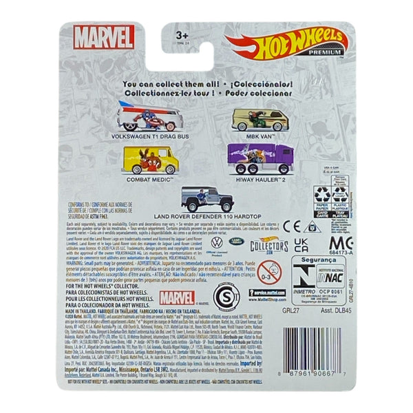 Hot Wheels Combat Medic - Premium Mavel Series 3/5