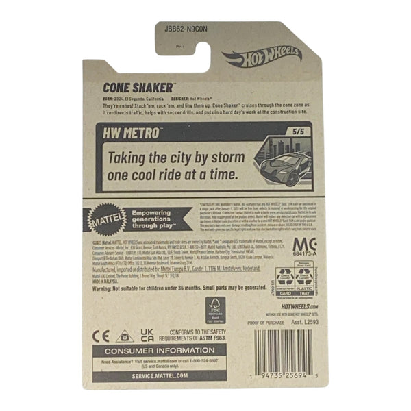 Hot Wheels Cone Shaker - HW Metro Series 5/5