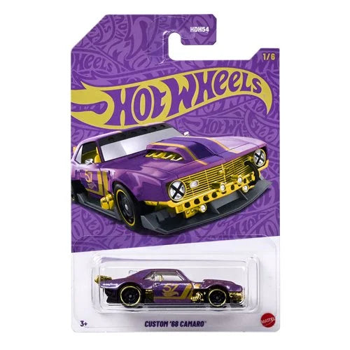 Hot Wheels Pearl and Chrome, Purple, 57th Anniversary Collection, 1:64 Scale Diecast Cars - Echo Six Hobbies