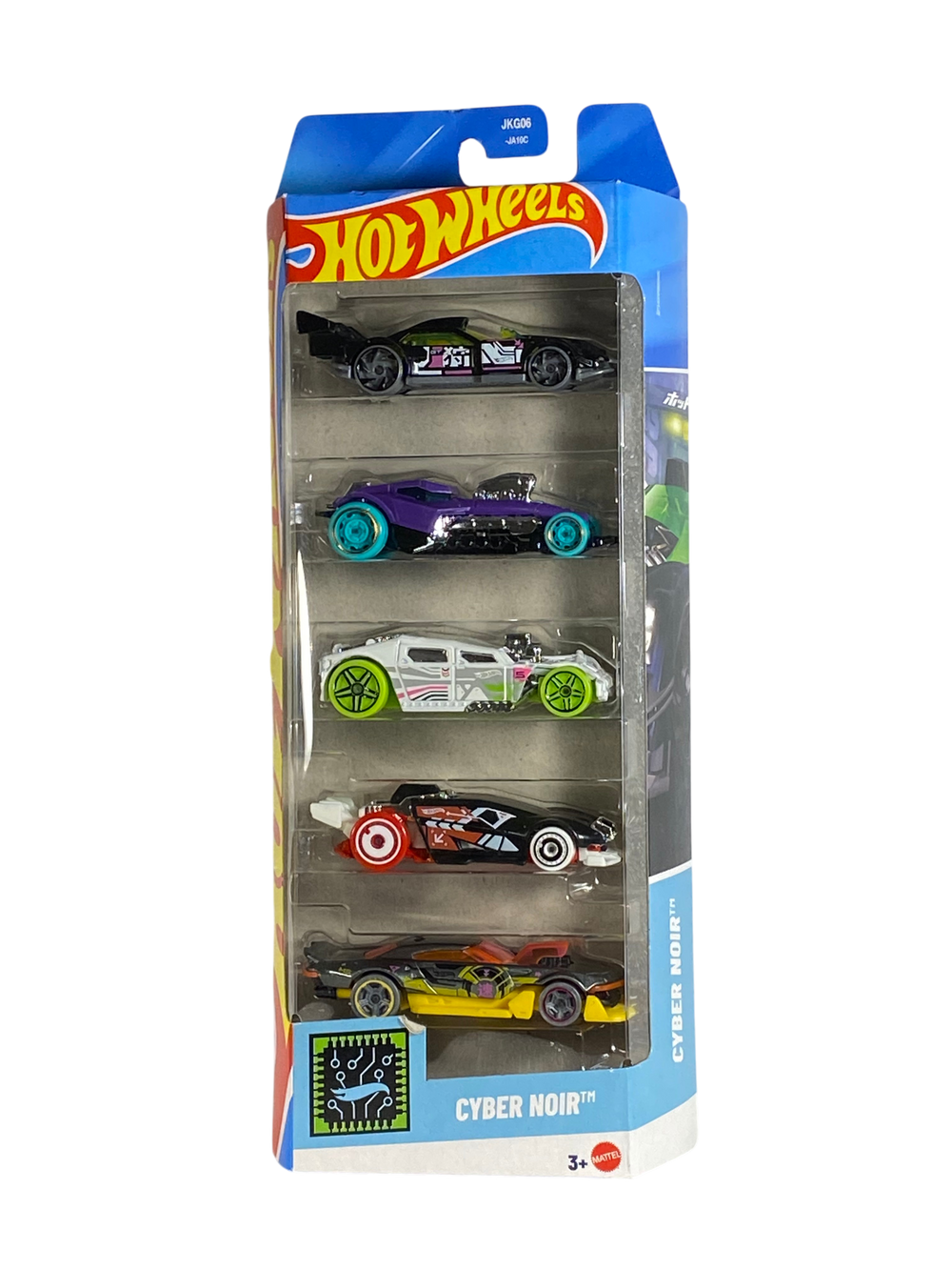 Collectors World Toys Hot Wheels 5 Pack | Cyber Noir Edition