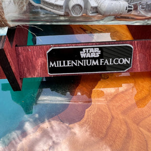 CCHobbyFun Star Wars Millennium Falcon Starship in a Tequila