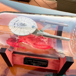 CCHobbyFun Star Trek NCC-1701-A Enterprise in a Bottle