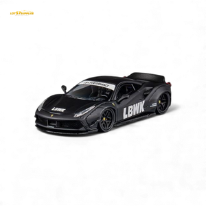 (Pre-Order) CM Model Ferrari 488 LB Works Black 1:64