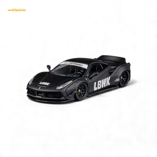 (Pre-Order) CM Model Ferrari 488 LB Works Black 1:64
