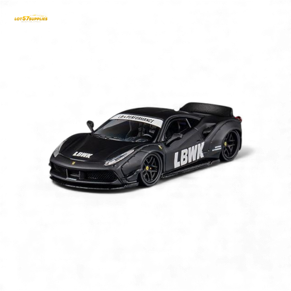 (Pre-Order) CM Model Ferrari 488 LB Works Black 1:64