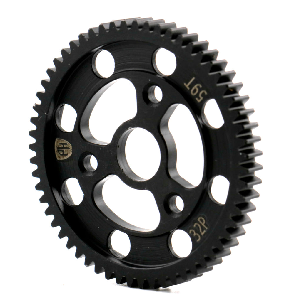 Powerhobby Hardened Steel 59T 32P Spur Gear Axial AX10 SCX10 Wraith
